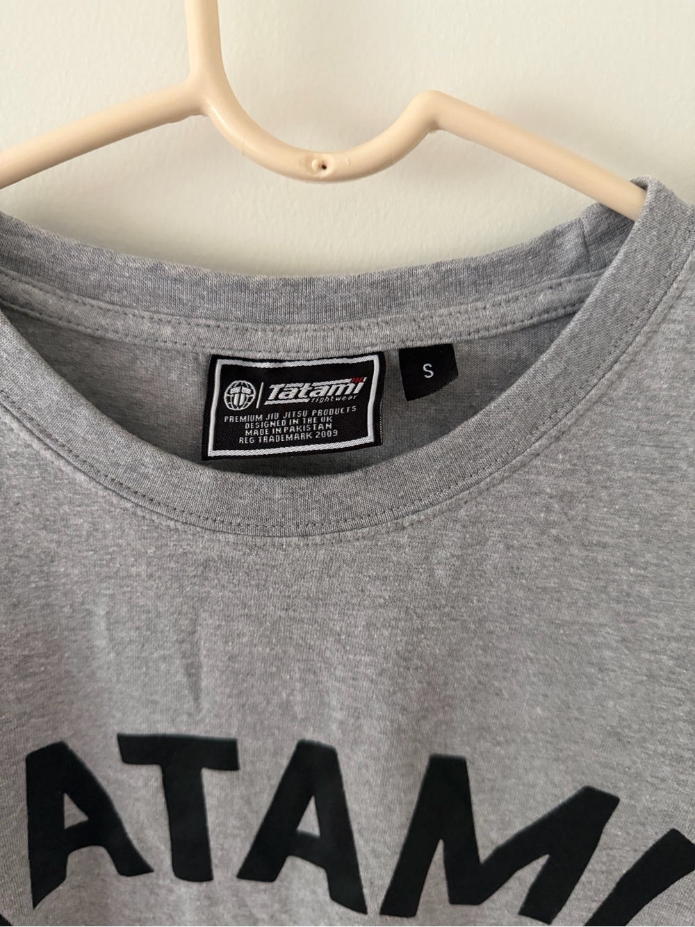 Tatami Classic Grey Logo Short Sleeve Tee - Picture 2 of 6